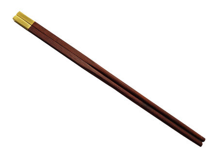 Premium palissander chopsticks 24k goud satin
