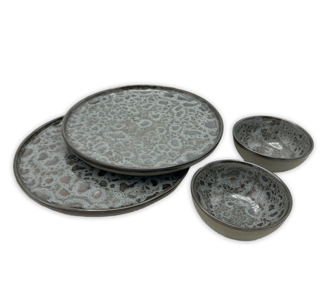 Organic Greens sushi servies set - 4 delig