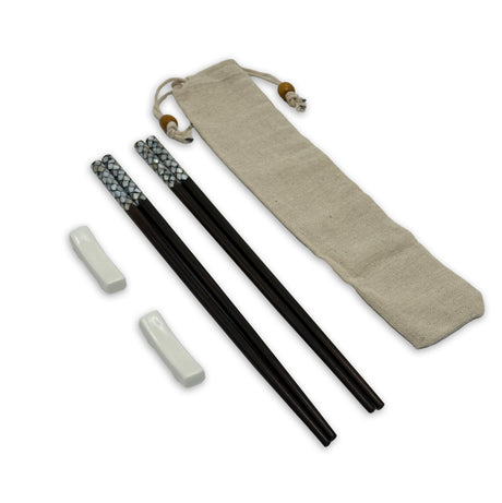 Luxe set Parelmoer Mozaïek chopsticks